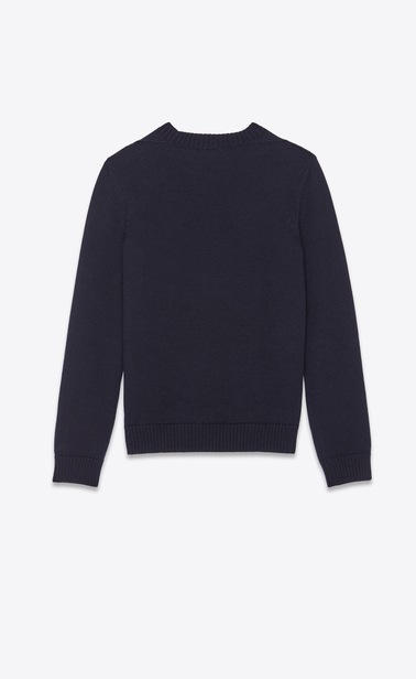 anchor jacquard jumper